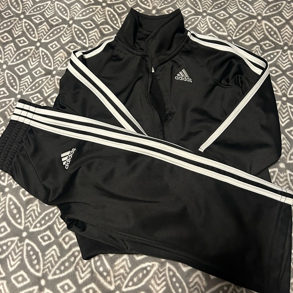 Boys toddler Adidas track suit